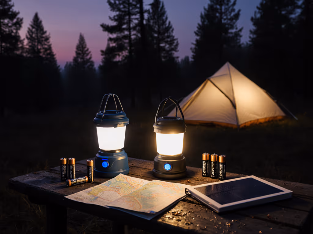 Best Camping Lantern Batteries: Rechargeable vs Disposable