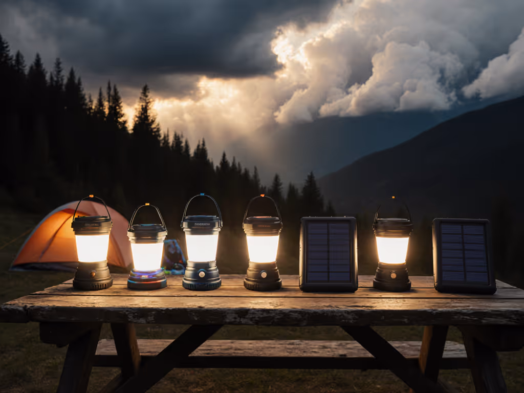 Solar Charging Efficiency: Camping Lanterns Compared in Real Conditions