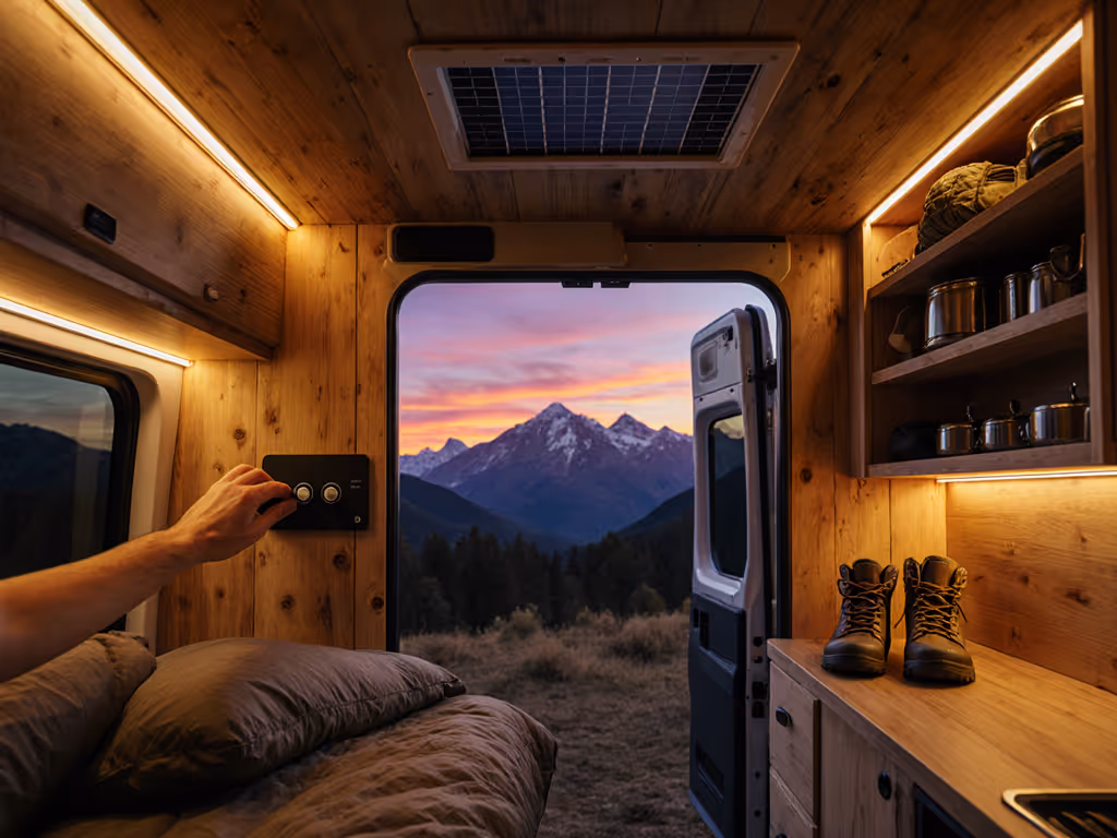 Vanlife Lighting Solutions: Warm, Efficient & Reliable