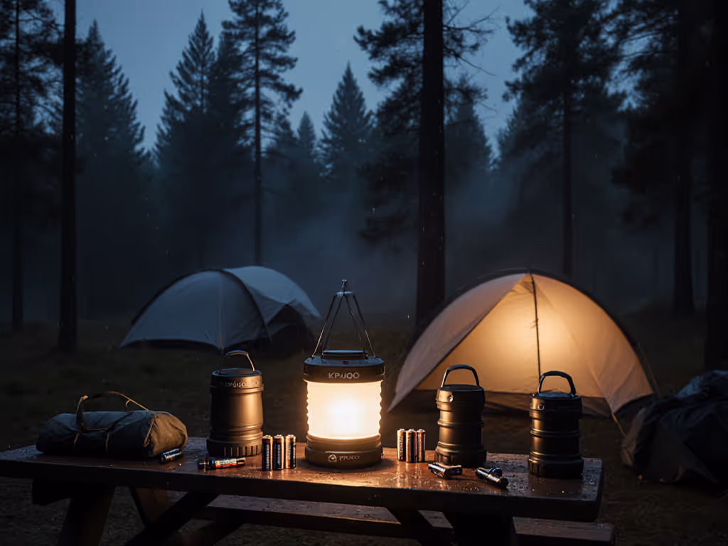 Tent Camping Lights Under $30: Tested for Battery Anxiety