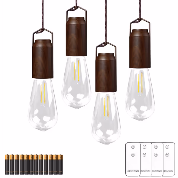 Rechargeable Retro Metal Camp Light